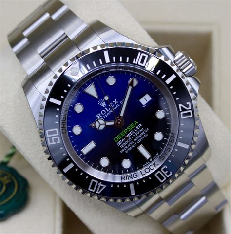 rolex deepsea black and blue|Rolex deepsea blue price.